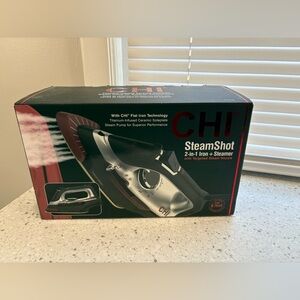 NIB CHI
SteamShot 2-in-1 Iron+Steamer
